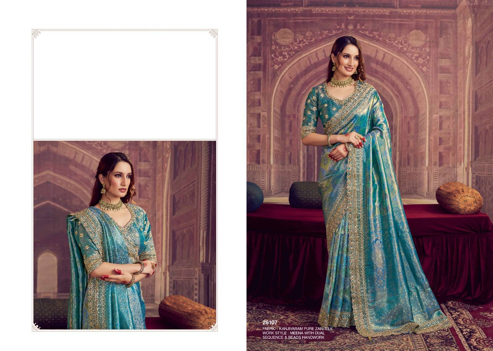 Mahotsav Mohmanthan 26100 Saree wholesale market
